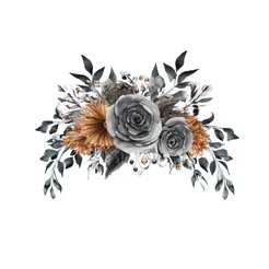 Free book club clipart of gothic half gray bouquet